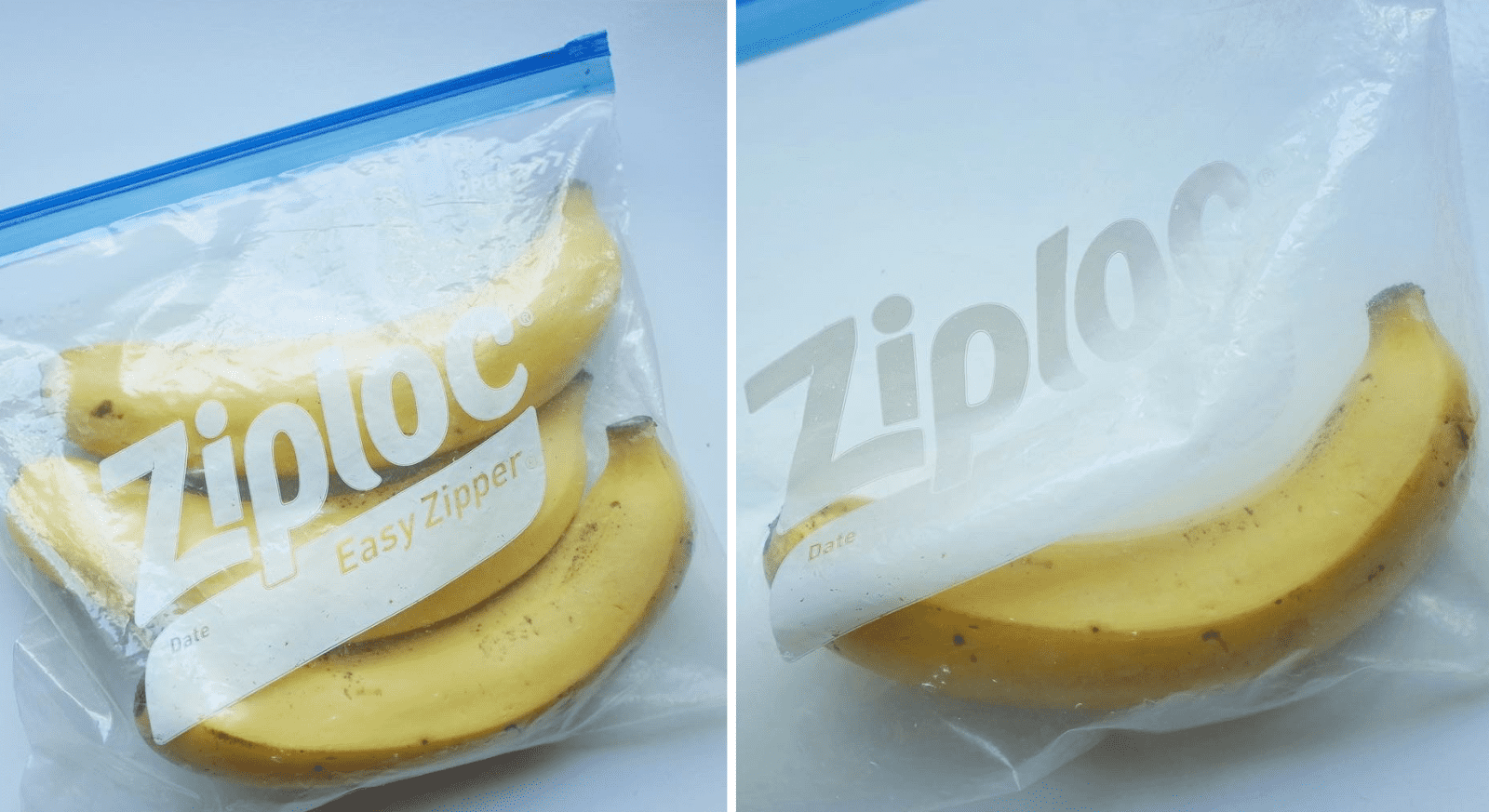 simple手作り生活: バナナを冷蔵庫保存