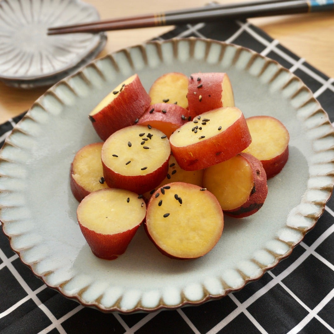 さつまいもの電子レンジで簡単煮物 お弁当やおやつに by西村 秋保さん 副菜 レシピ・作り方 - E・レシピ