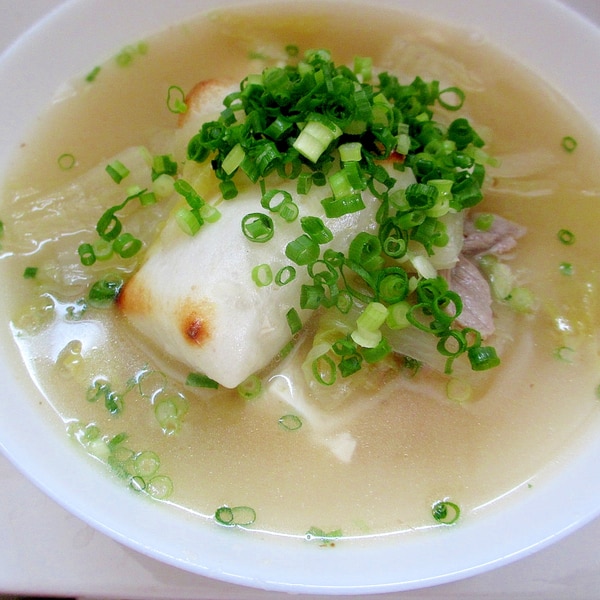 おもちがとろり♡和風カレースープ