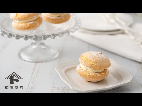 卵一つで☺✨ひとくちブッセ