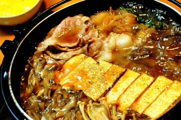 九州・福岡の醤油 - ヤマタカ醤油-脊振の清水・蛍の里レシピすき焼き