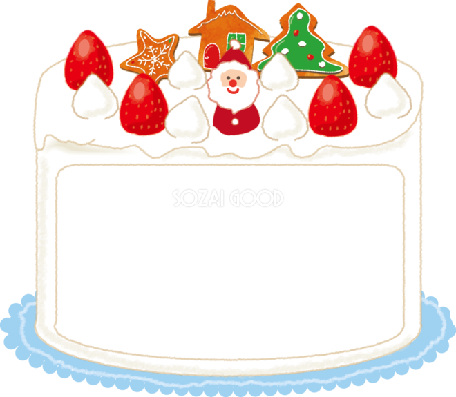 配信素材 クリスマスケーキ 透過PNG- Norah's Pot - BOOTH