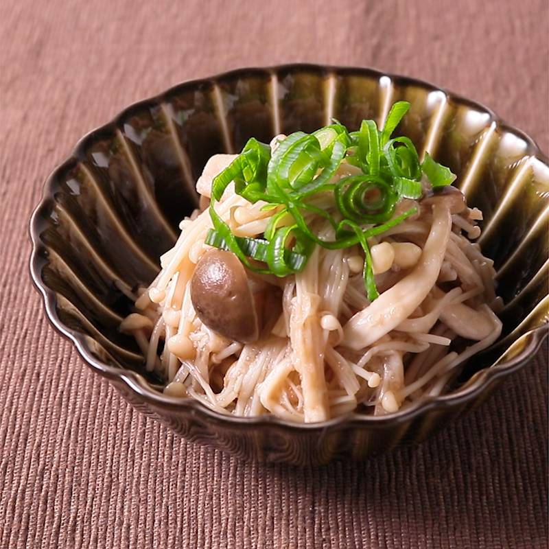 じんわり美味しい！ きのこのお吸い物