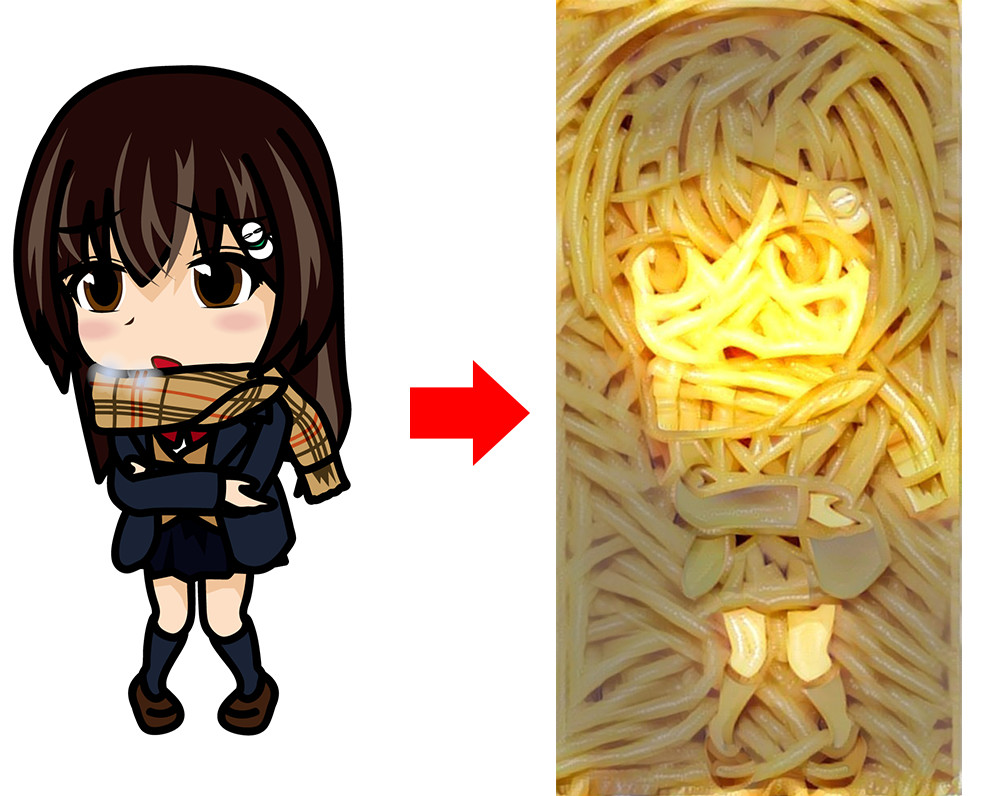 パスタでイラストを描くWebサービス Ostagram– VEGLコンテンツ