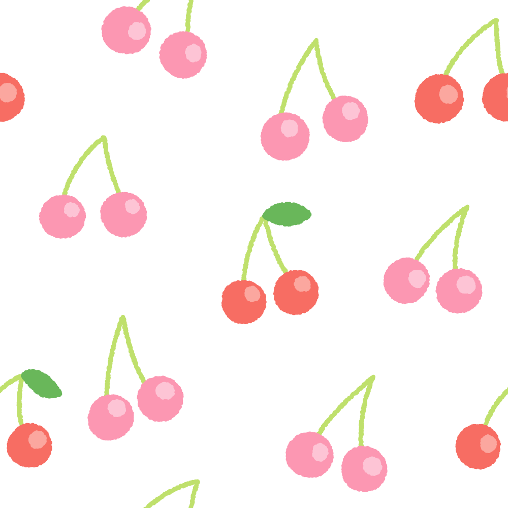 さくらんぼの背景水彩イラスト素材のイラスト素材FYI07719677ストックフォトの Qlean Market キュリンマーケット