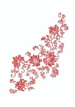 中華柄のフレームイラスト無料で使えるフリーな「らくがき素材」