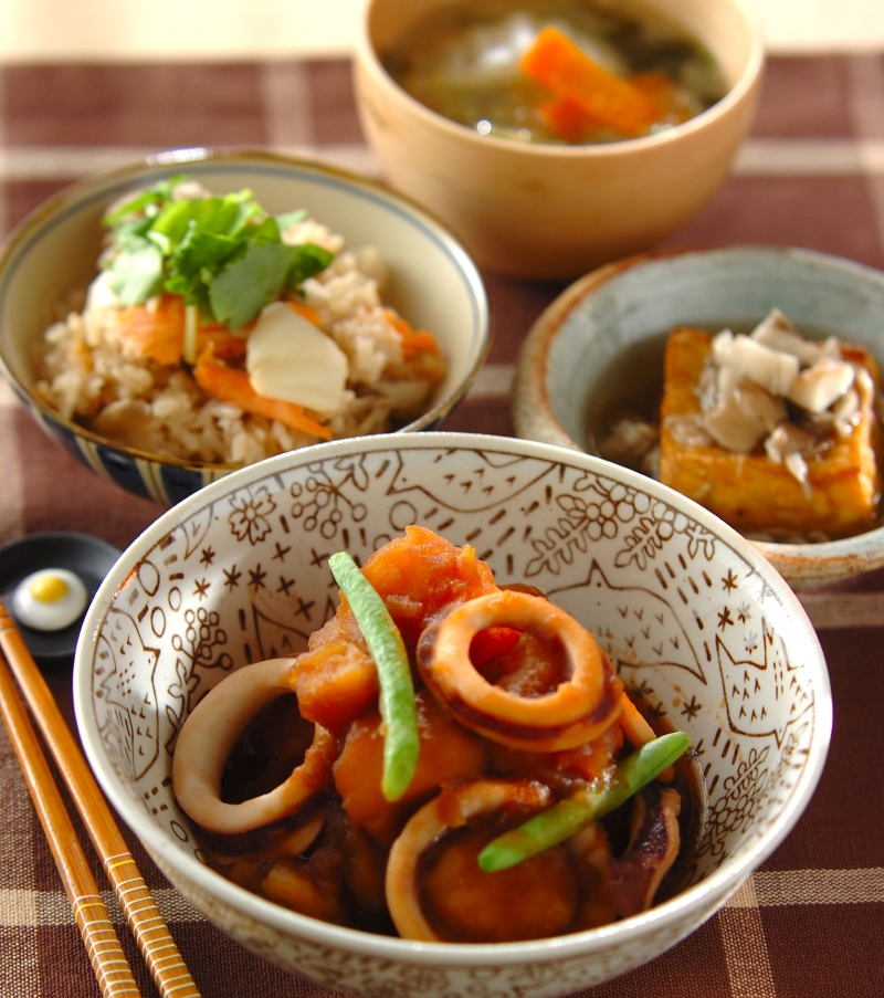 かぼちゃの煮物に合う美味しい献立って？サラダ〜おかずまで相性が良い料理の作り方folk