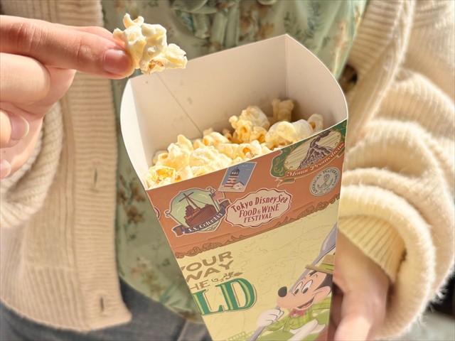 新ポップコーンは「ホタテガーリックバター味」東京ディズニーシー・フード&ワインフェスティバルで発売あとなびマガジン