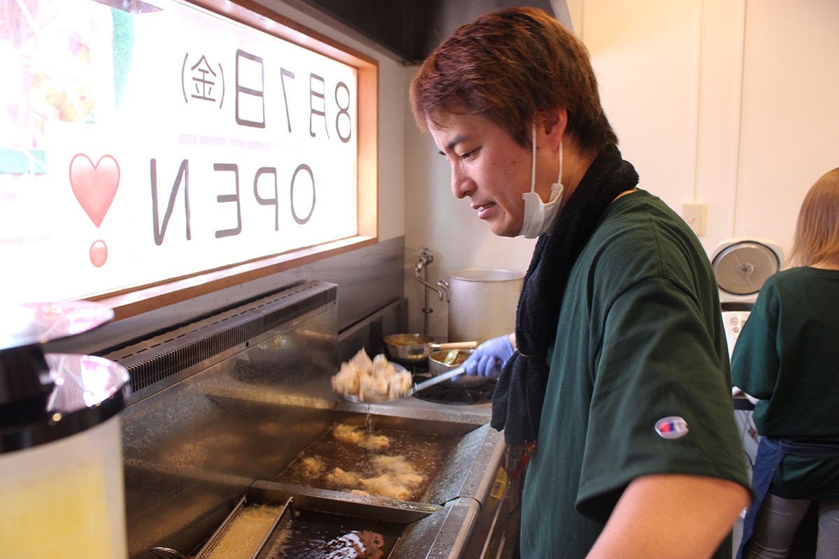 おつまみに！ スズキの唐揚げ
