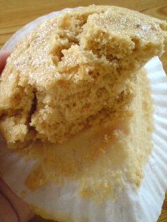 簡単・ヘルシー!米粉きな粉蒸しパンの作り方 レンジで3分