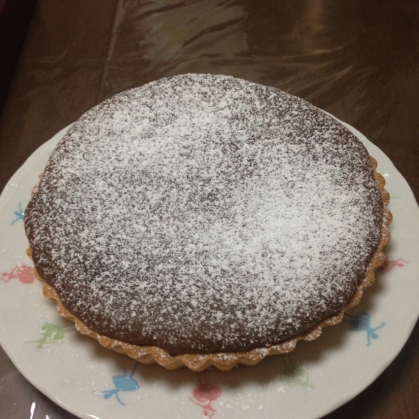 濃厚☆食べたいを詰め込んだガトーショコラタルト