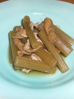 わらび 蕨 の炒め煮料理レシピ 簡単・お手軽・作り方レシピタイム