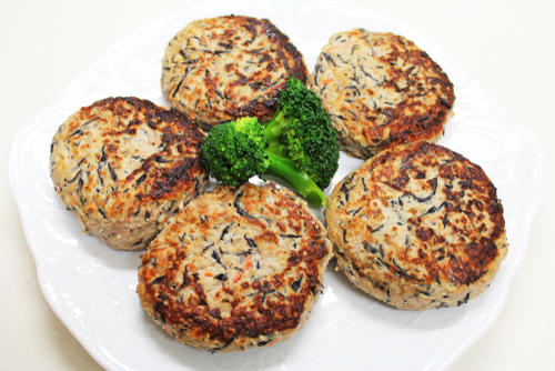 豆腐ハンバーグオニオンソースがけみいちゃんの作り置きブログ