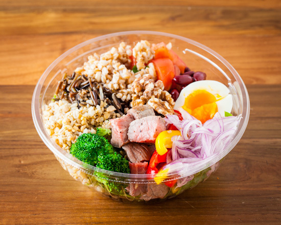 雑穀のボウルサラダもちむぎ村