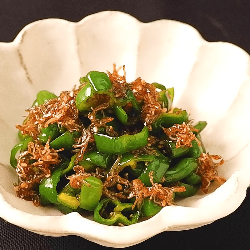 ピーマンの出汁醤油炒め料理の備忘録