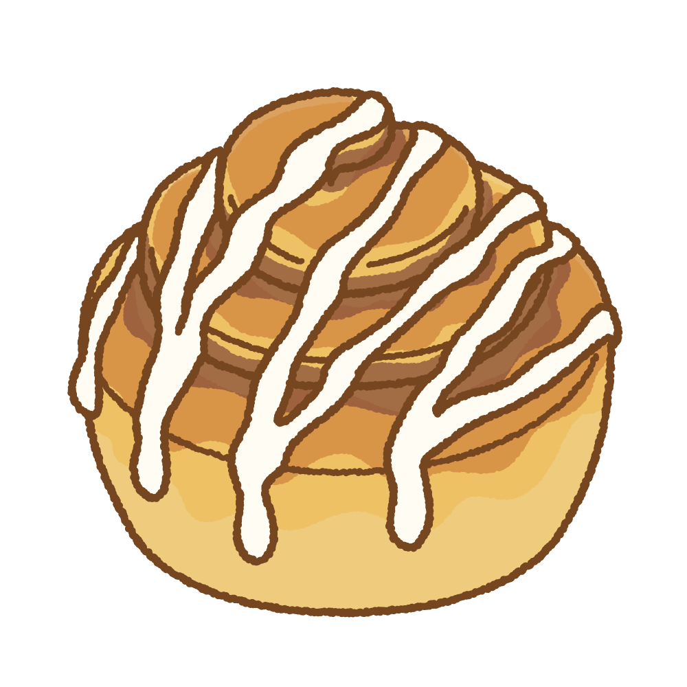 シナモンロールの写真・画像素材-Snapmart スナップマート