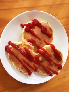 親子で楽しむ♪HMで簡単！ 揚げないアメリカンドック