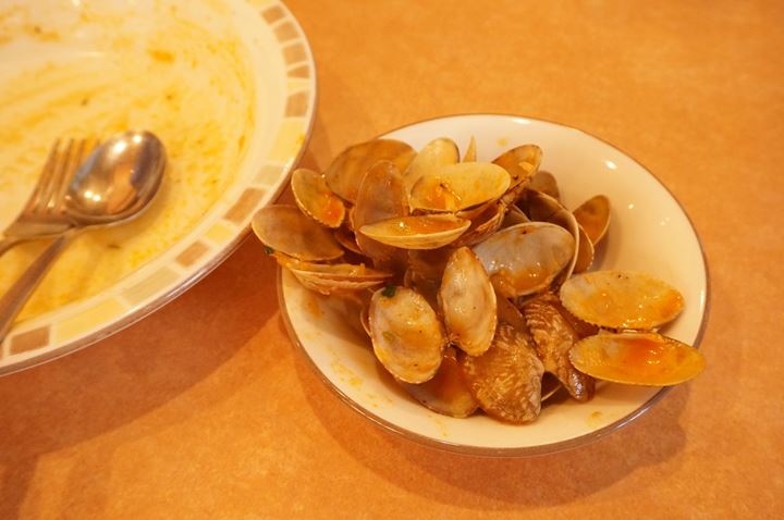 サイゼリヤ 季節限定スープ入り塩味ボンゴレを食べてみた！birth55rundyの食べダイアリー☆