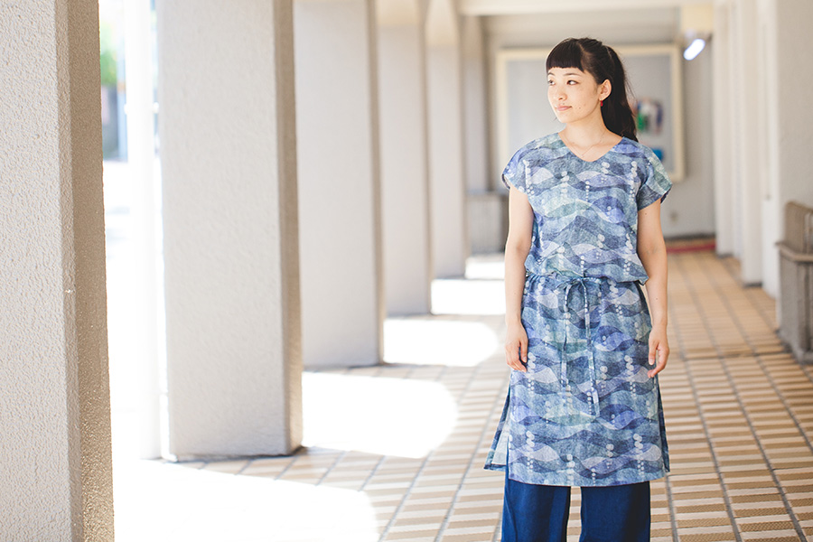 ベトナム アオザイの作り方 洋裁 型紙パターン ドレス 洋服 ファッション 洋書