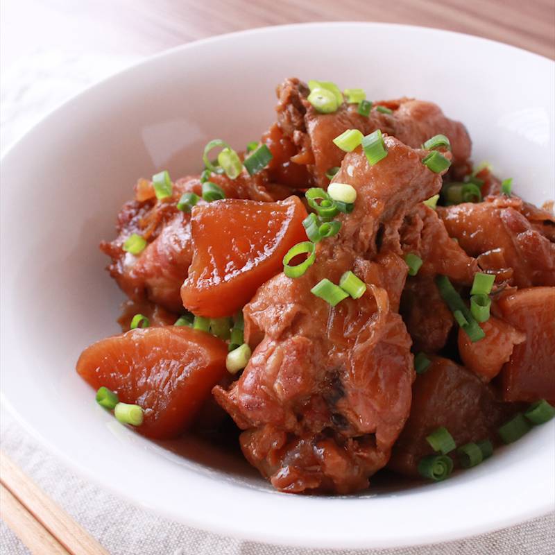 炊飯器に入れるまで５分！お酢でほろほろ鶏手羽元のさっぱり煮 : ぱおの簡単おうちごはん Powered by ライブドアブログ