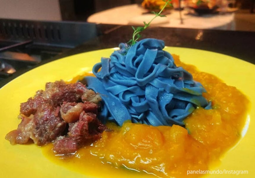 Blue Food Collection 青い食べ物コレクション Yes! I finally did it! I finally paintedenough blue foods to make a proper blue food collection. Blue is actuallythe color that happens the least in