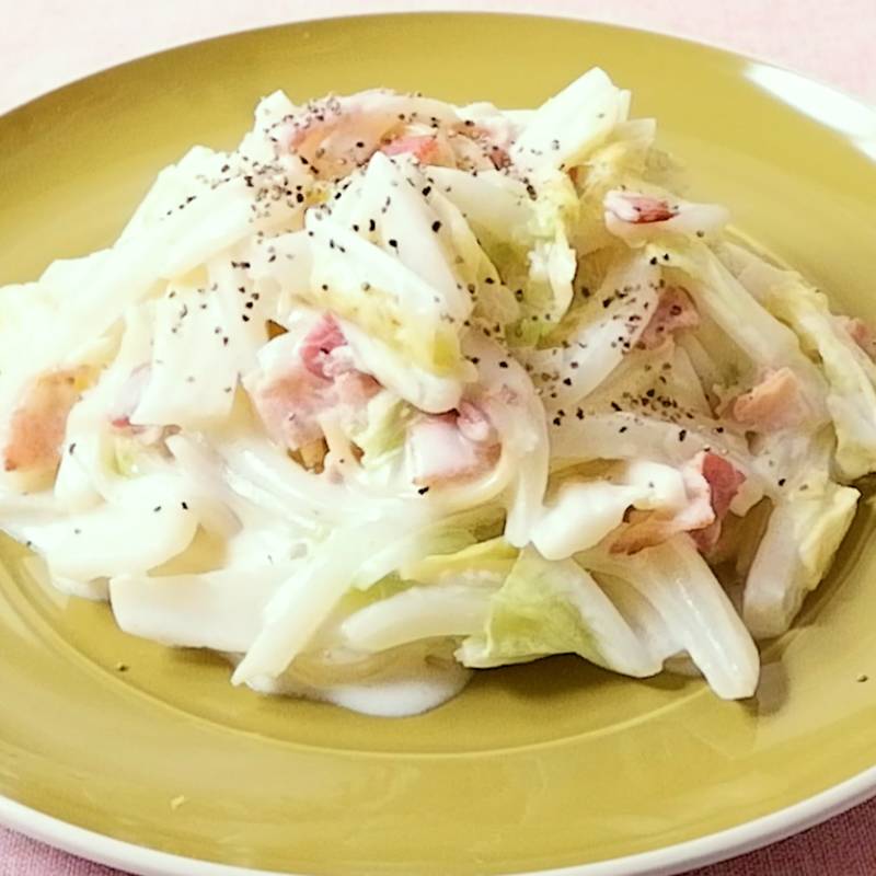 簡単★白菜とベーコンのチーズ焼き