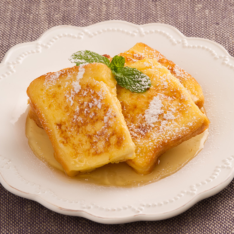 生クリームとバターでリッチに仕上げる、今どきフレンチトースト