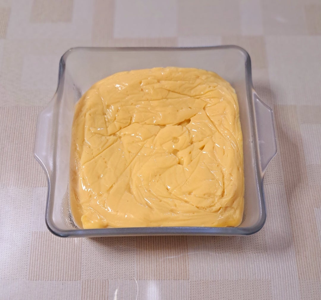 レンジで滑らか失敗なし! 米粉カスタードクリーム 卵黄で濃厚