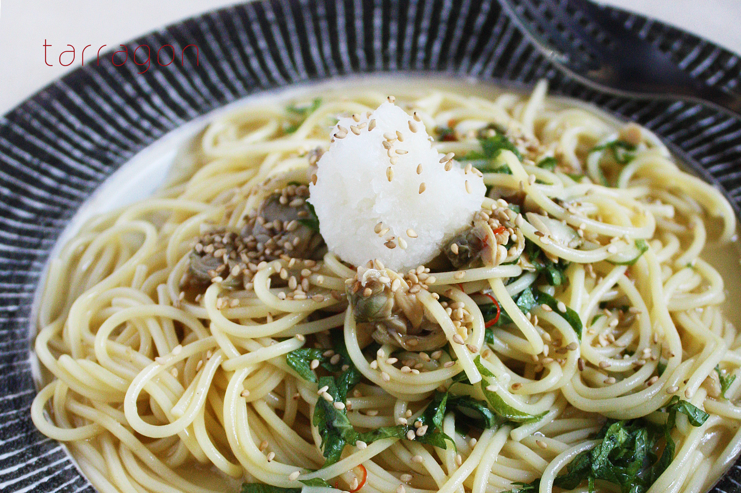 スペイン風・あさり缶とパプリカのパスタ – CAN PASTA