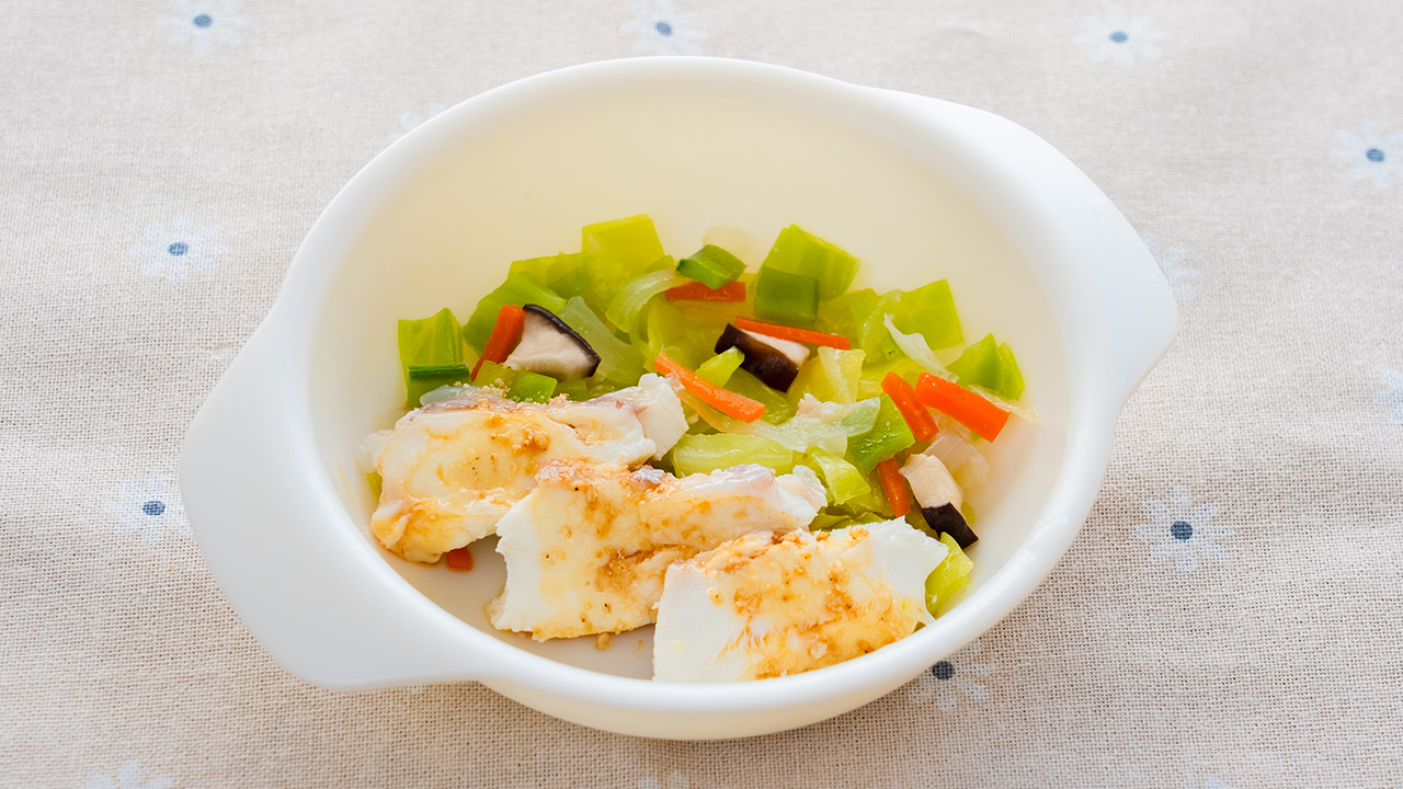 春キャベツと鯛のフライパンで包み蒸し : 野口家のふだんごはん ～レシピ置場～