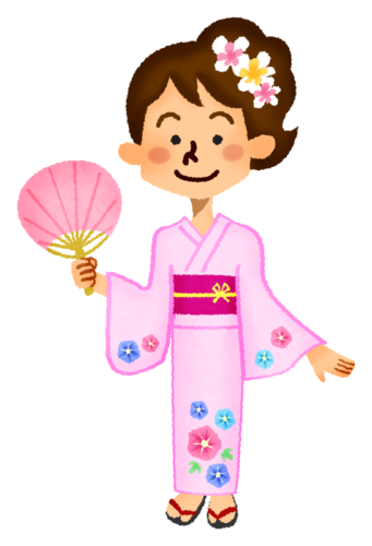 かき氷を食べる女の子の無料イラストフリーイラスト素材集 ジャパクリップ