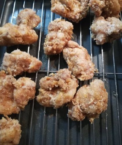 簡単♡絶対カリカリになる唐揚げの衣♡