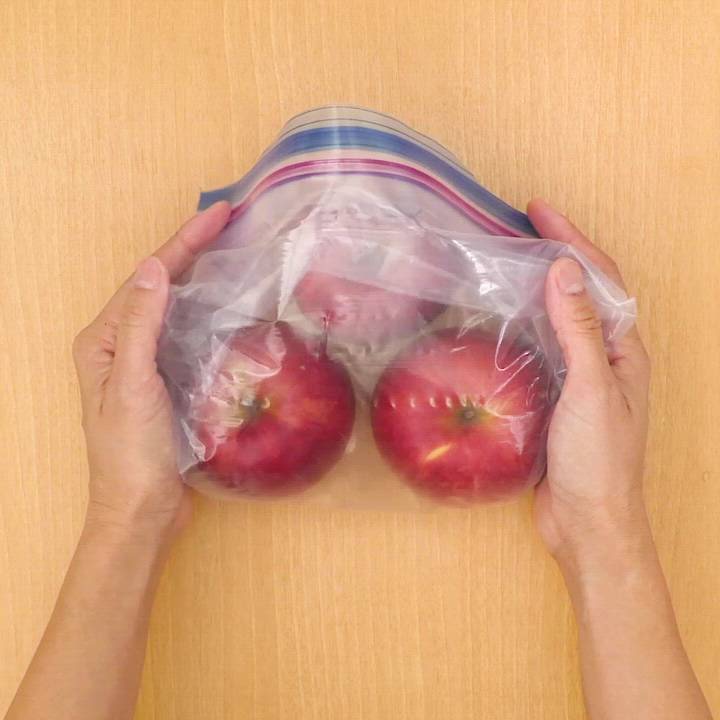 雪を利用してリンゴを保存してみる。ほっこりと湯の山ブログ