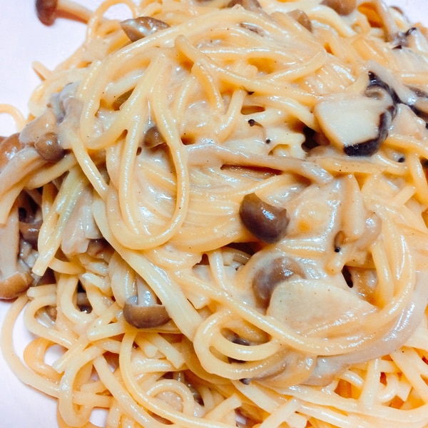 包丁不要♡電子レンジで簡単＊ズボラ飯♡和風クリームパスタ♡ : あいのおうちごはん Powered by ライブドアブログ