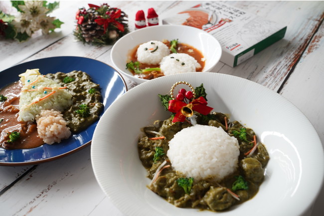 カレーでクリスマスパーティーも良いかも！盛り付け方を変えるだけで可愛くなる「クリスマスデコカレー」 rii- エキスパート - Yahoo!ニュース