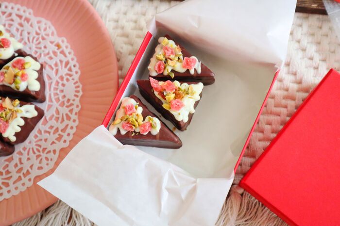 お菓子アレンジ: バレンタインクッキーロリポップの作り方とレシピ