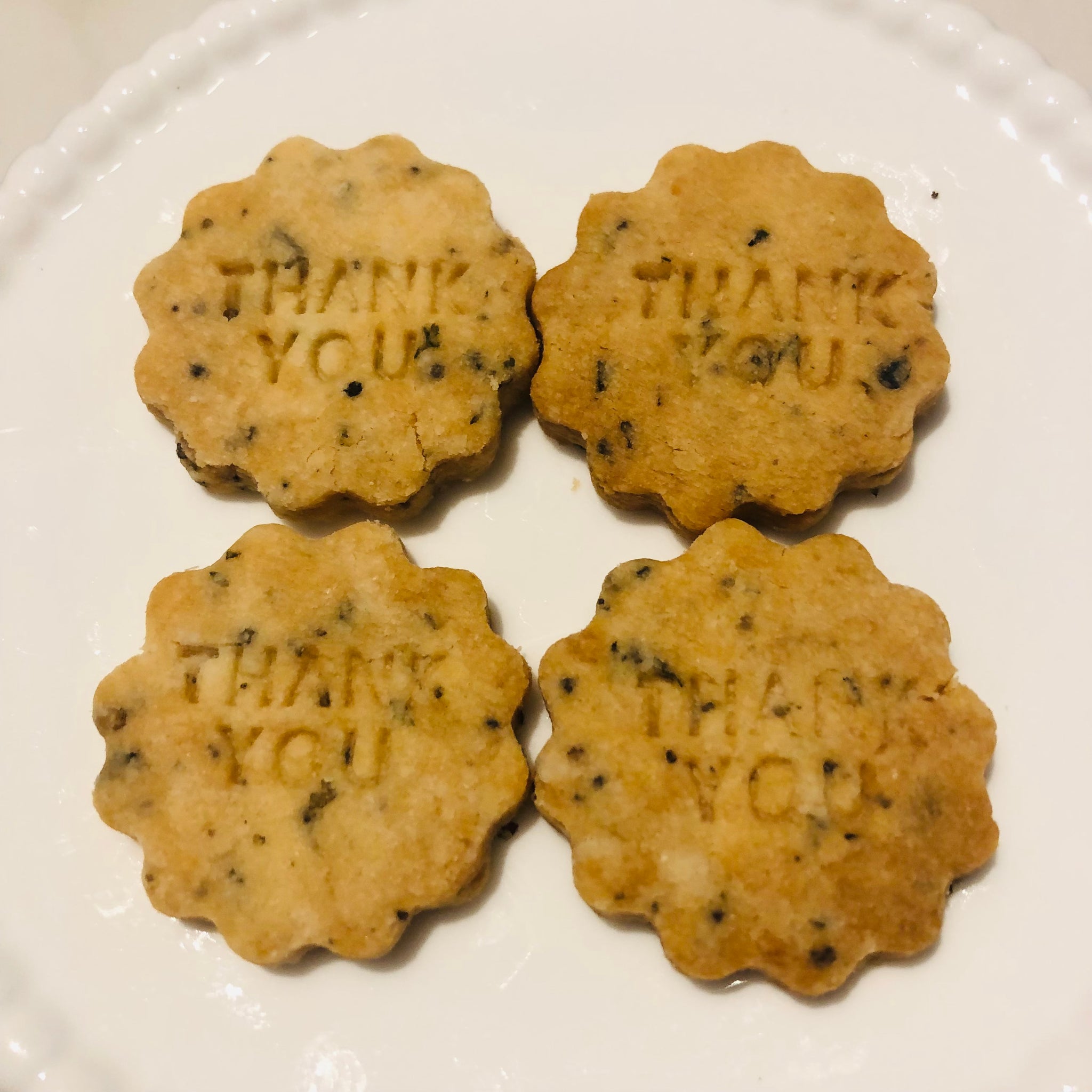 白ワインに合うココナッツハーブクッキ