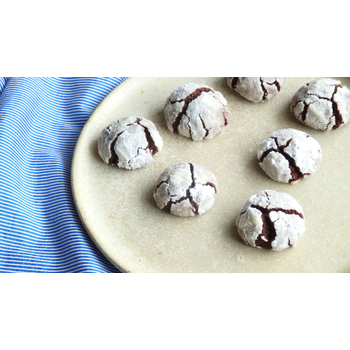 チョコブラウニークリンクルクッキー作り