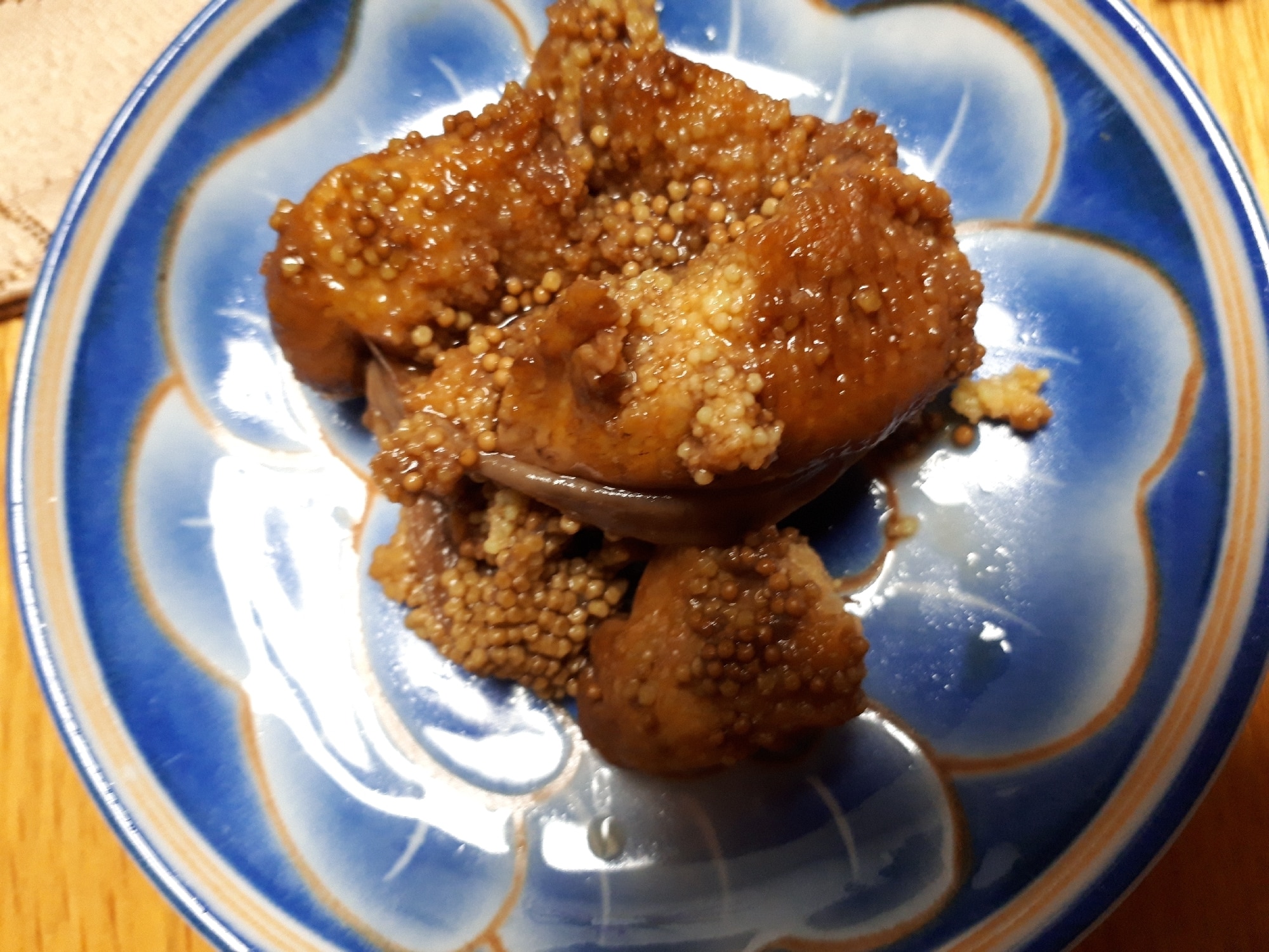 アイナメの卵とハタハタの卵 ブリコ の醤油漬け野食ハンマープライス