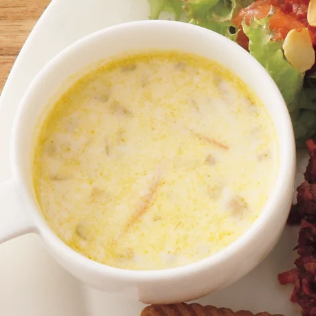 ミルクコンソメスープのレシピ・作り方 簡単＆時短- レタスクラブ