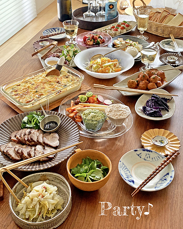 味も見栄えもバッチリ◎持ち寄りパーティーにおすすめの華やかレシピ集キナリノ