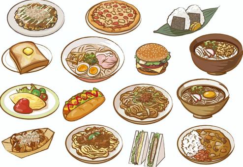 本物より美味しそうな食べ物イラストをお描きします！SKIMA スキマ