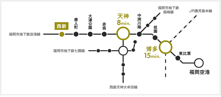 天神にも博多にも行けるのに、天神や博多から来られない 「ももちランプ口」バス停 | フクリパ