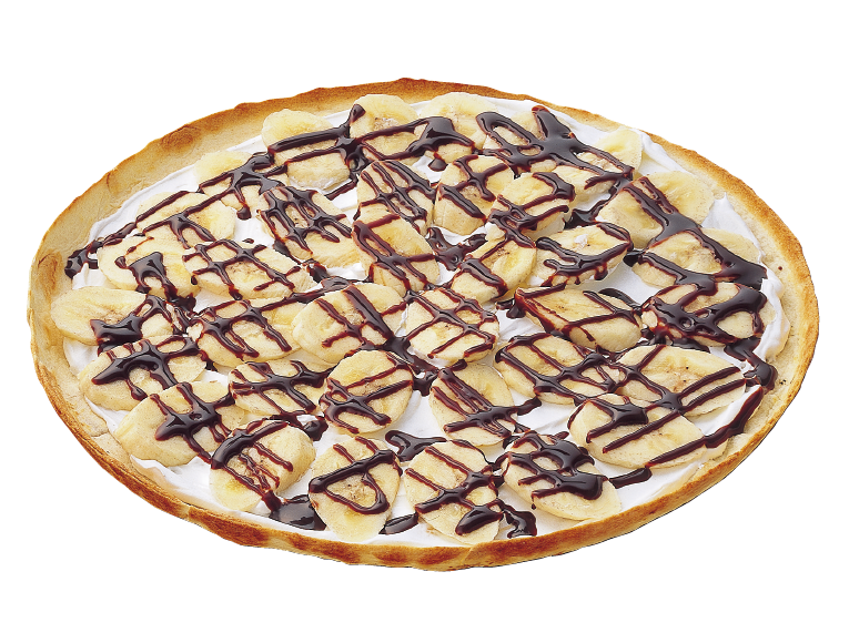 ふんわりピザ生地にチョコとマシュマロをのせて♡スイーツピザ♡SATOMIWAの☆からだが喜ぶおうちごはん