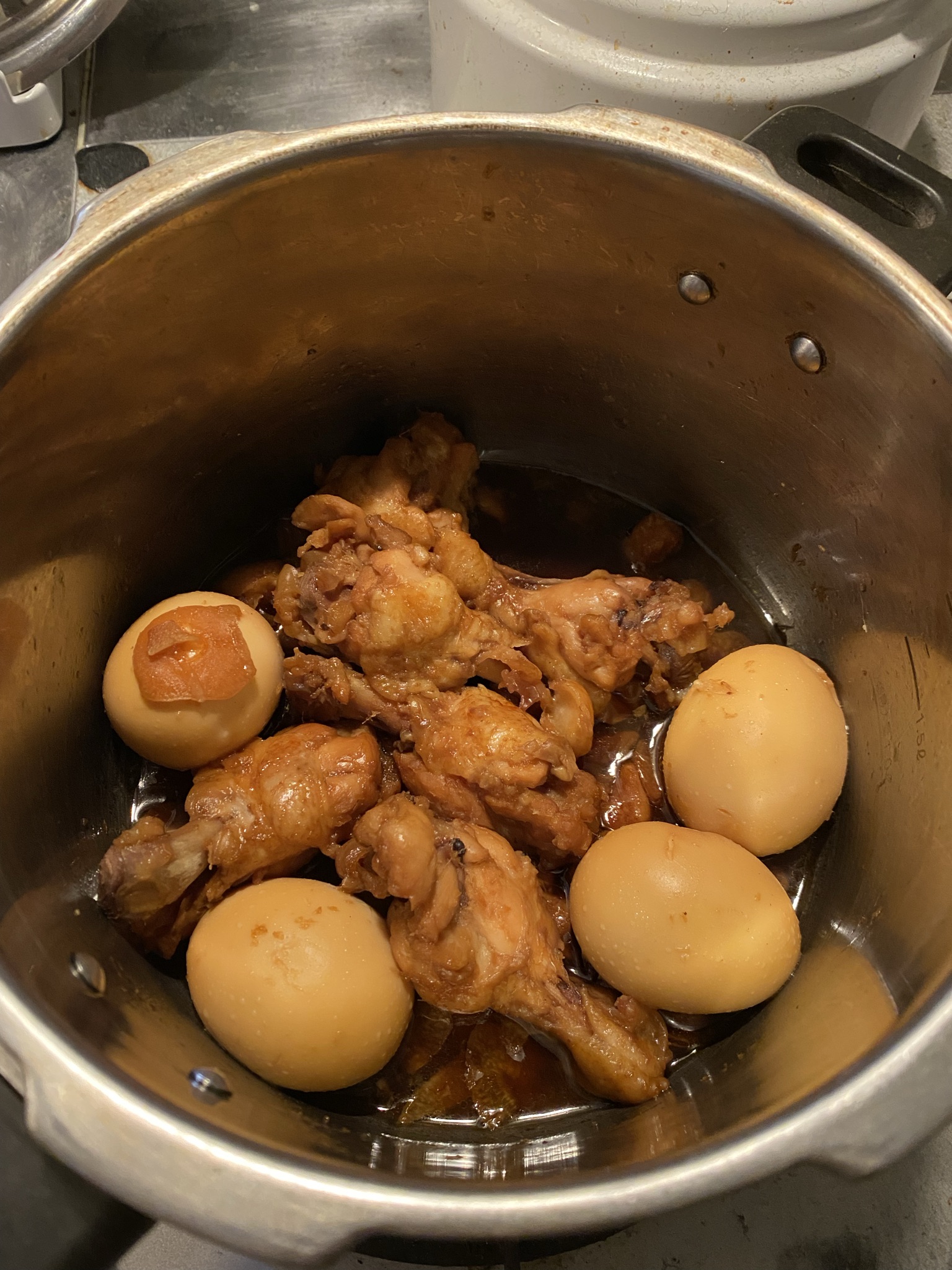 圧力鍋で手羽先の甘酢煮 カンタン酢