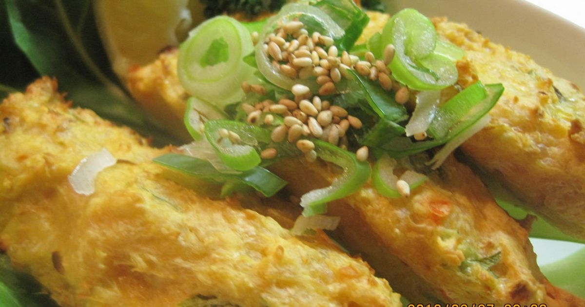 俵型の絶品豚つくね♡『チーズIN甘辛つくねバーグ』