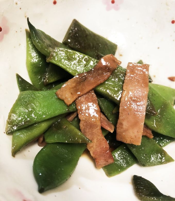 モロッコいんげんのバターソテ