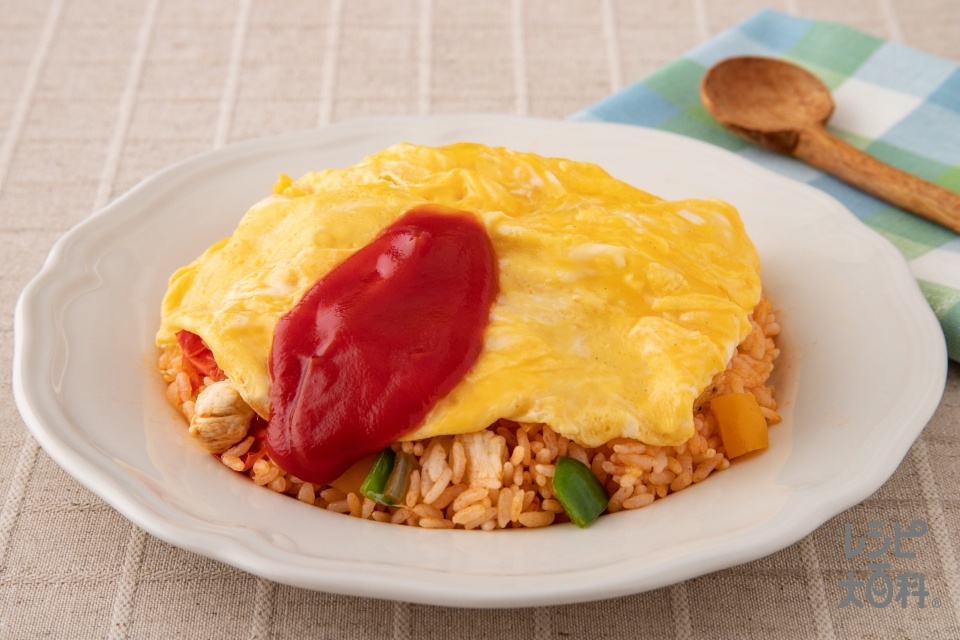 ３月９日 オムライスワンプレートごはんで晩ごはん - すずめの食卓３６５日