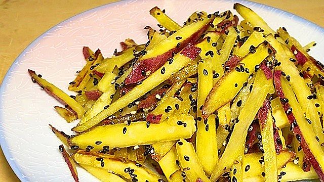 ごぼうだけじゃない！「さつまいもとにんじんのきんぴら」