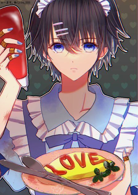 メイドカフェ メイド メイド喫茶 イラスト素材3638815- フォトライブラリ